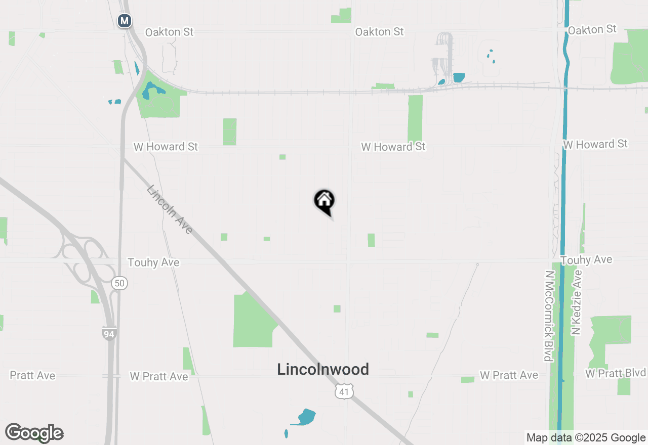 Map of 7323 N Karlov Avenue, Lincolnwood, IL 60712