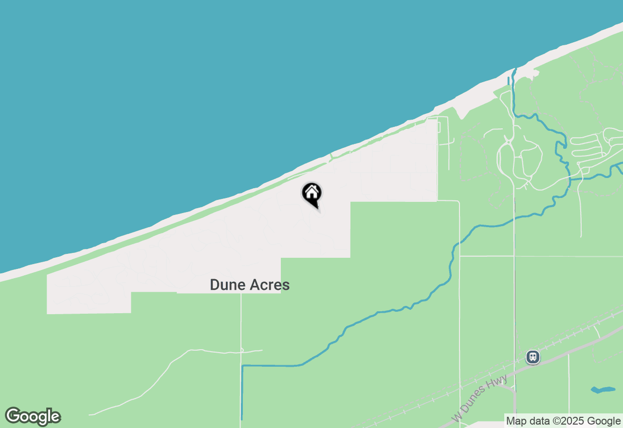 Map of 4 Circle Drive, Dune Acres, IN 46304