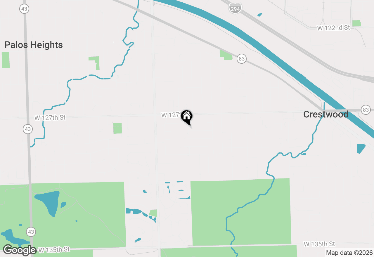 Map of 6200 W 128th Street, Palos Heights, IL 60463