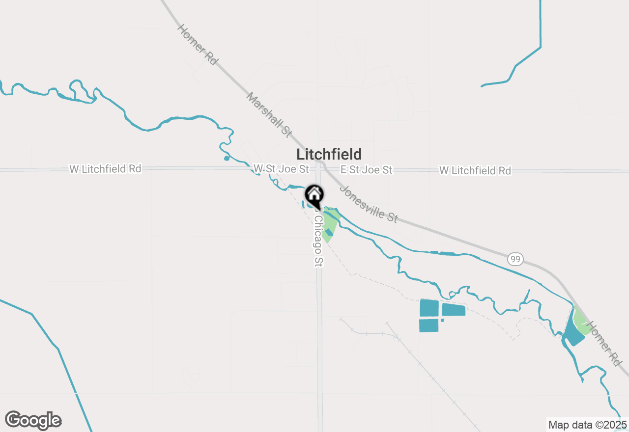 Map of 250 S Chicago Street, Litchfield, MI 49252