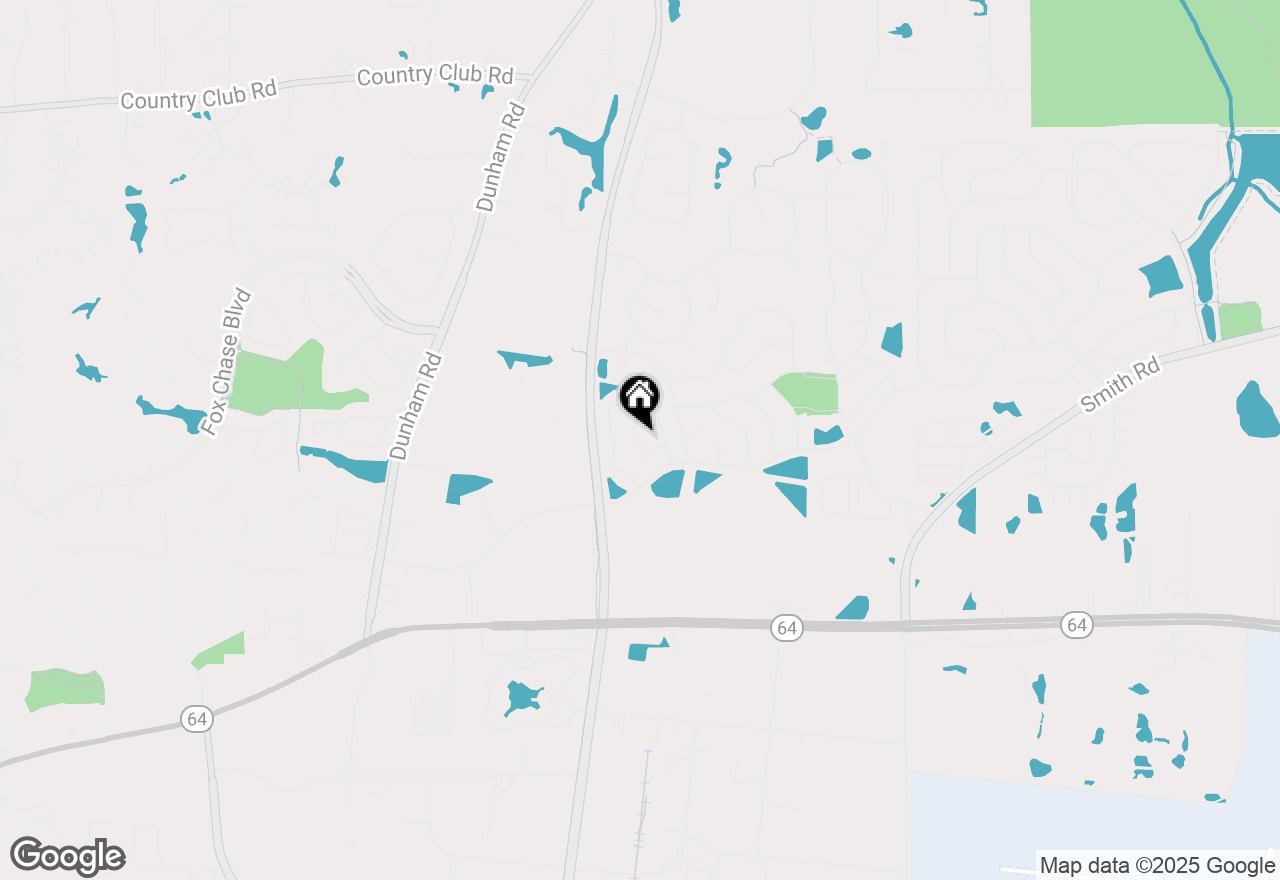 Map of 820 Crossing Way #820, St. Charles, IL 60174