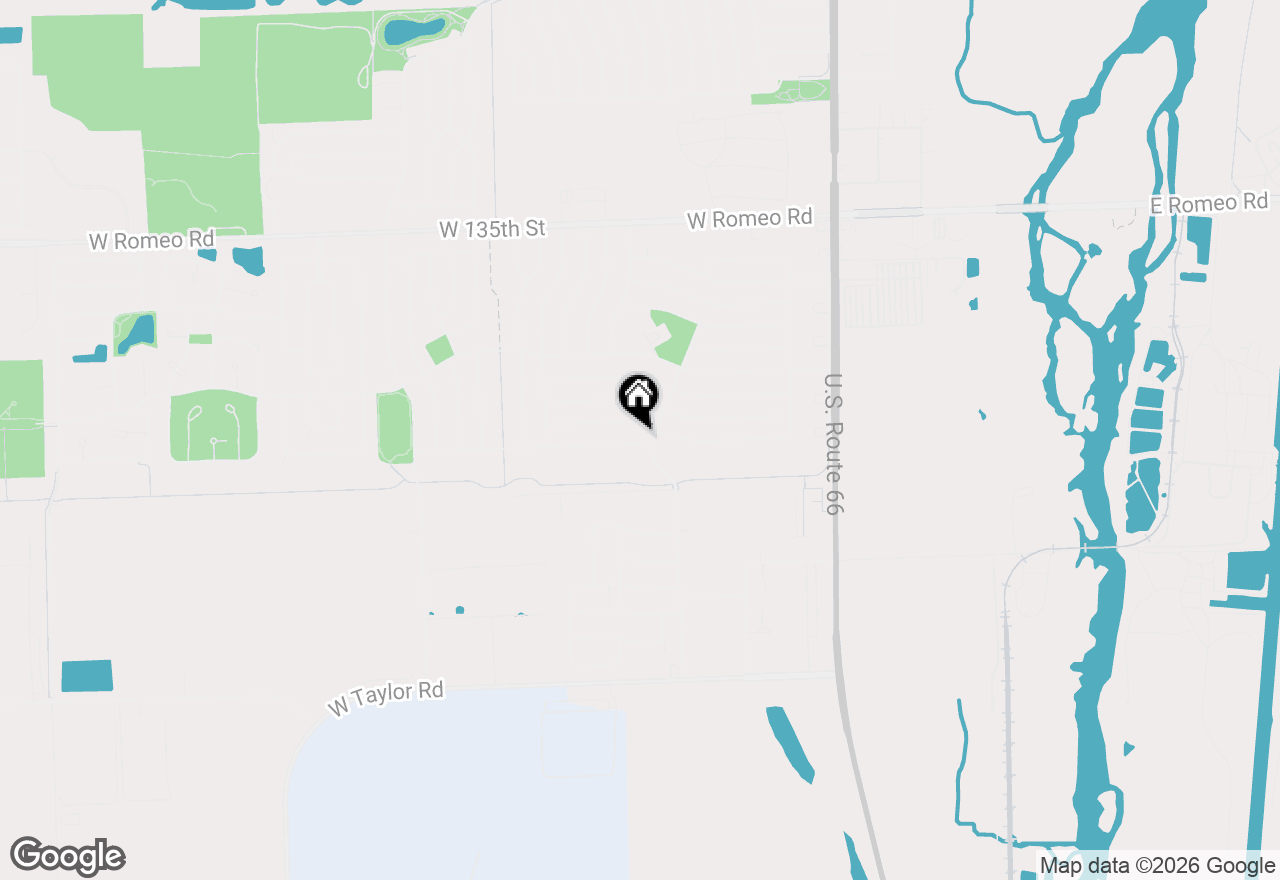 Map of 304 Hamrick Avenue, Romeoville, IL 60446