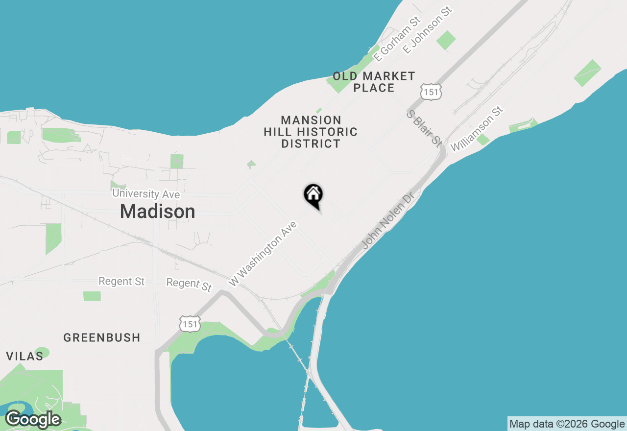 Map of 309 W Washington Ave #700, Madison, WI 53703