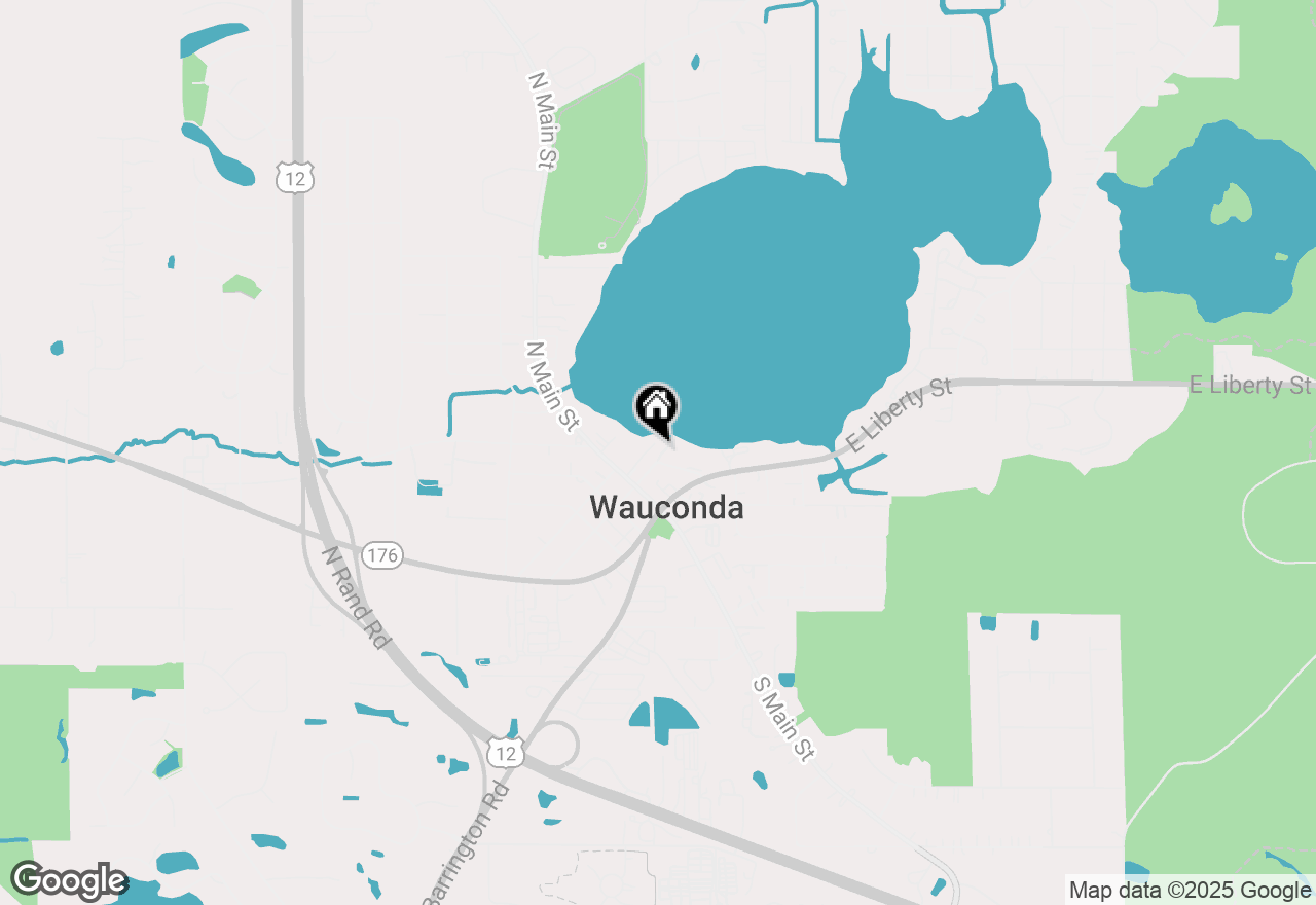 Map of 131 E Mill Street #104, Wauconda, IL 60084