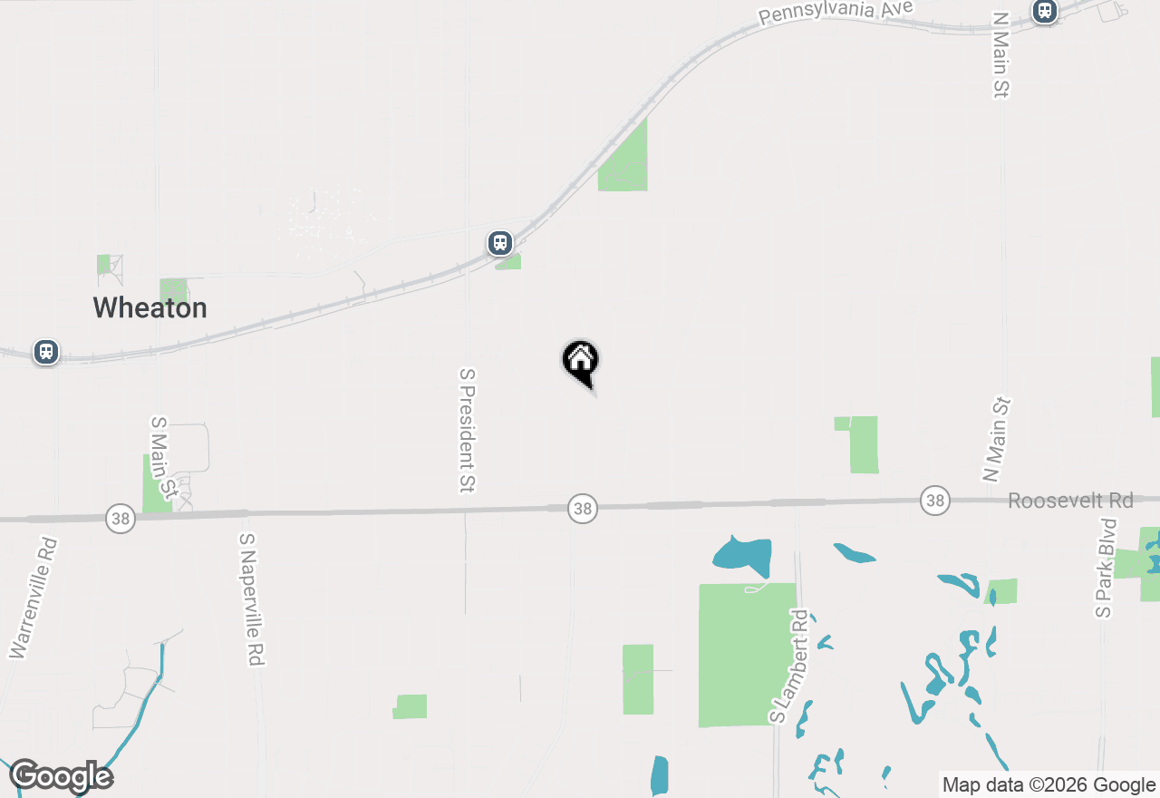 Map of 310 S Summit Street, Wheaton, IL 60187