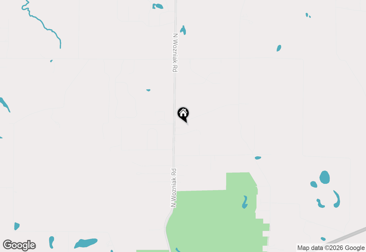 Map of 1441 N Wozniak Road, Michigan City, IN 46360