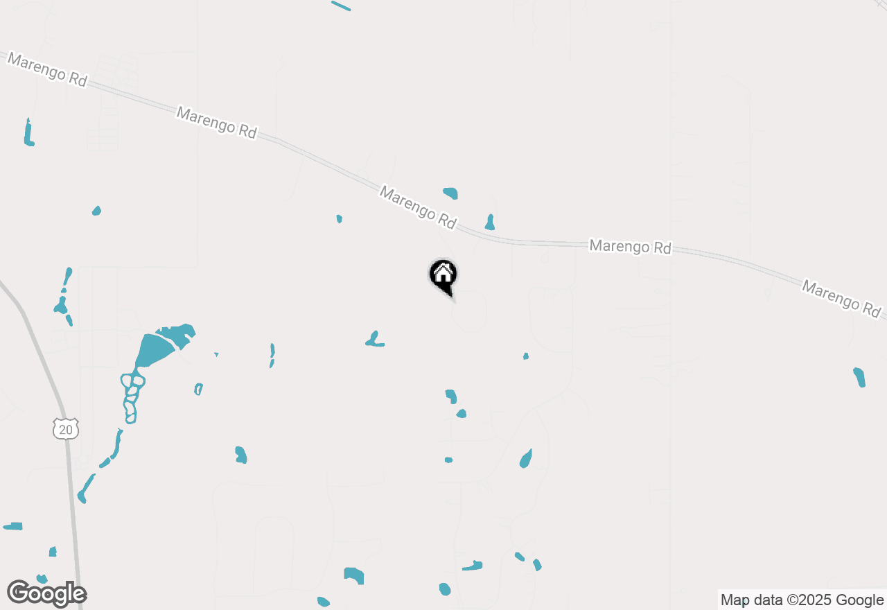 Map of 9517 Emily Lane, Union, IL 60180