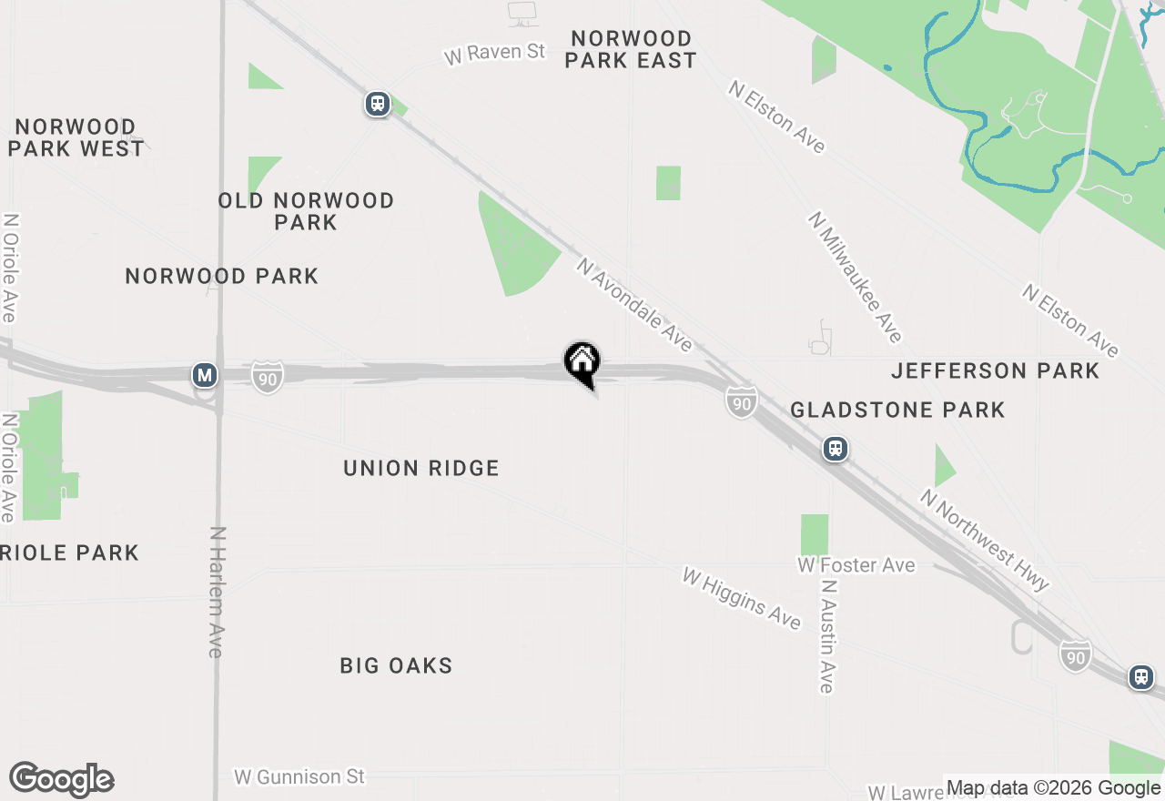 Map of 5511 N Neenah Avenue, Chicago, IL 60656
