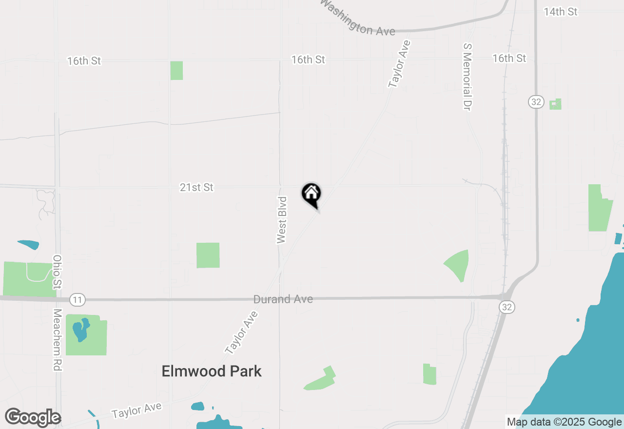 Map of 2306 Taylor Ave, Racine, WI 53403