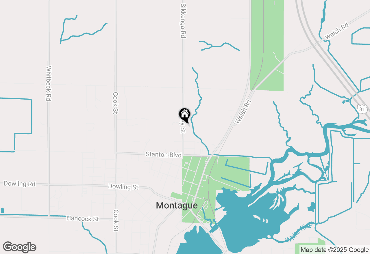 Map of 9180 Dicey Street, Montague, MI 49437