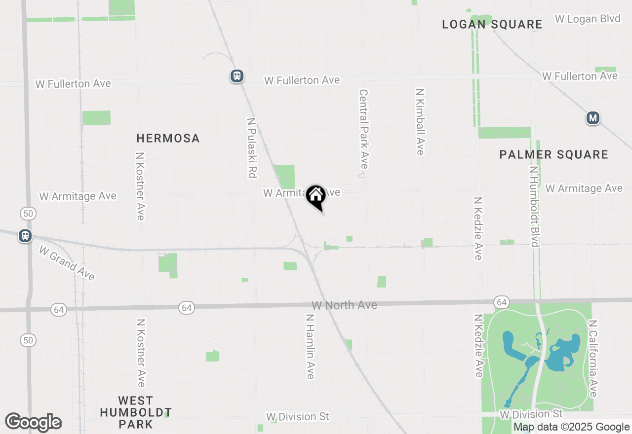 Map of 3750 W Cortland Street #1, Chicago, IL 60647