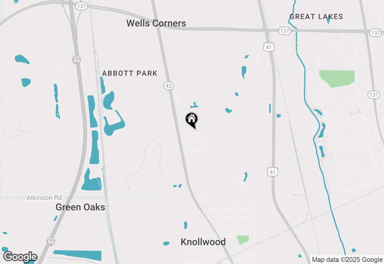 Map of 132 Huntington Street #24-C, Lake Bluff, IL 60044