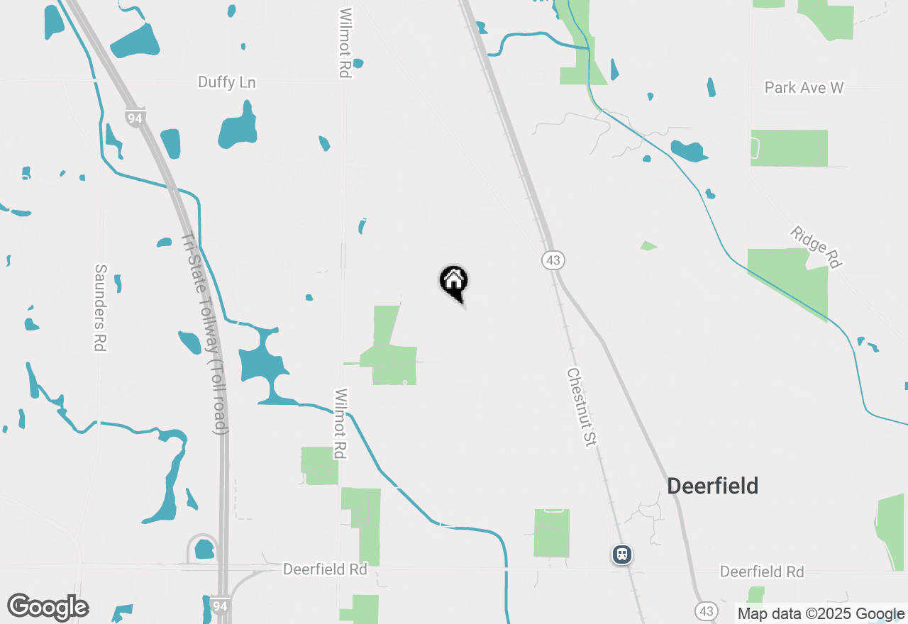 Map of 1410 Berkley Court, Deerfield, IL 60015