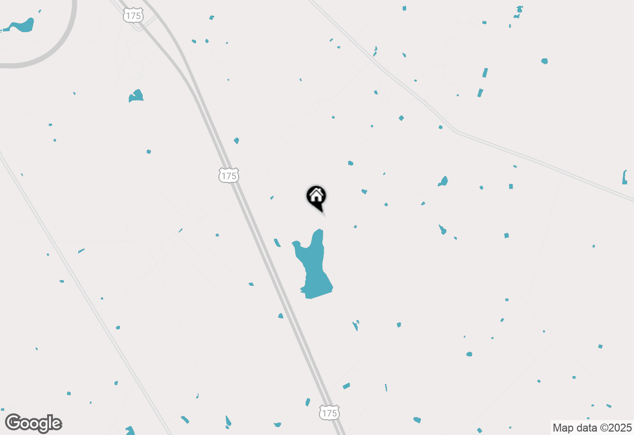 Map of 1299 Sunset Drive, Kaufman, TX 75142