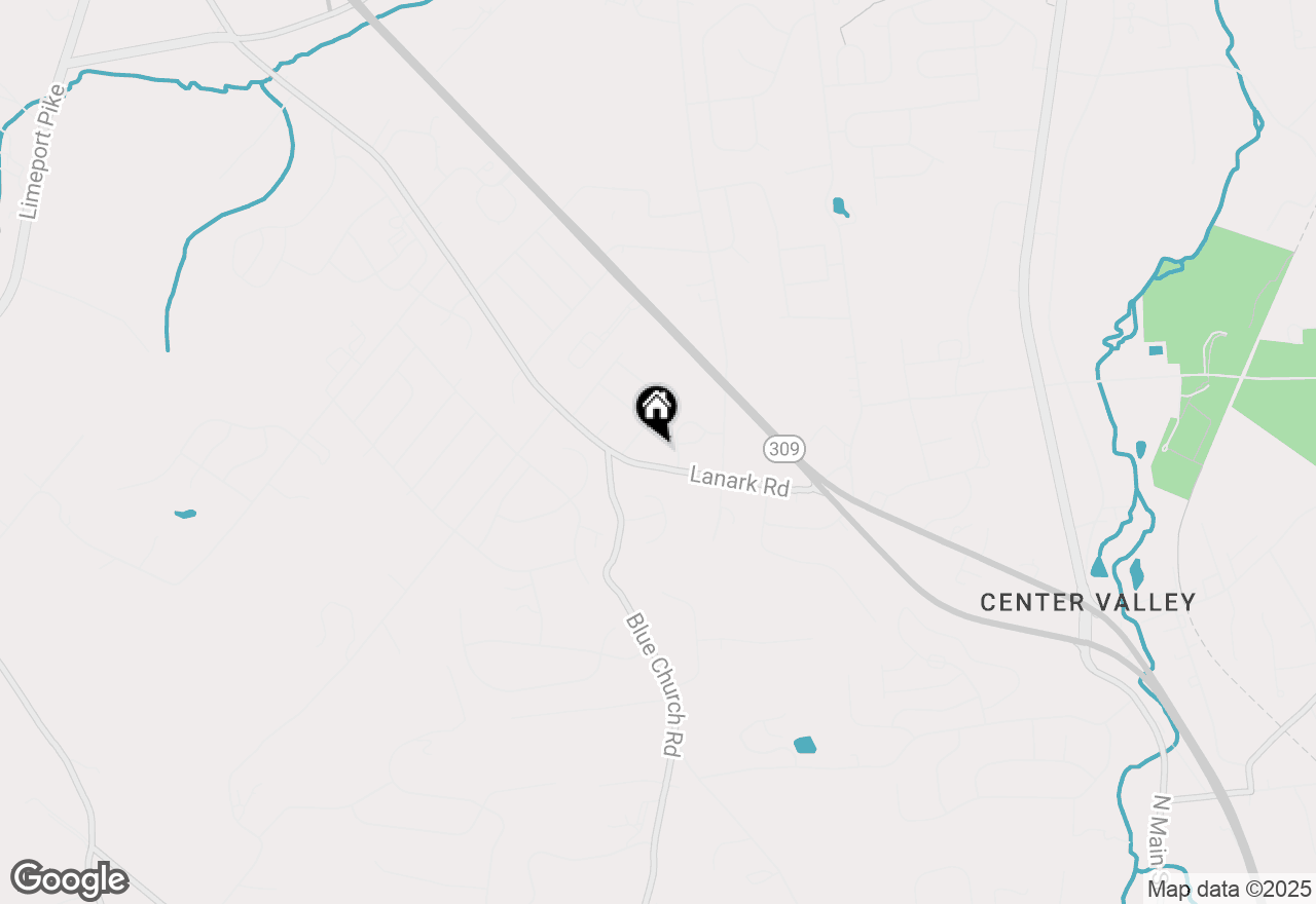 Map of 5257 Lanark Road, Center Valley, PA 18034