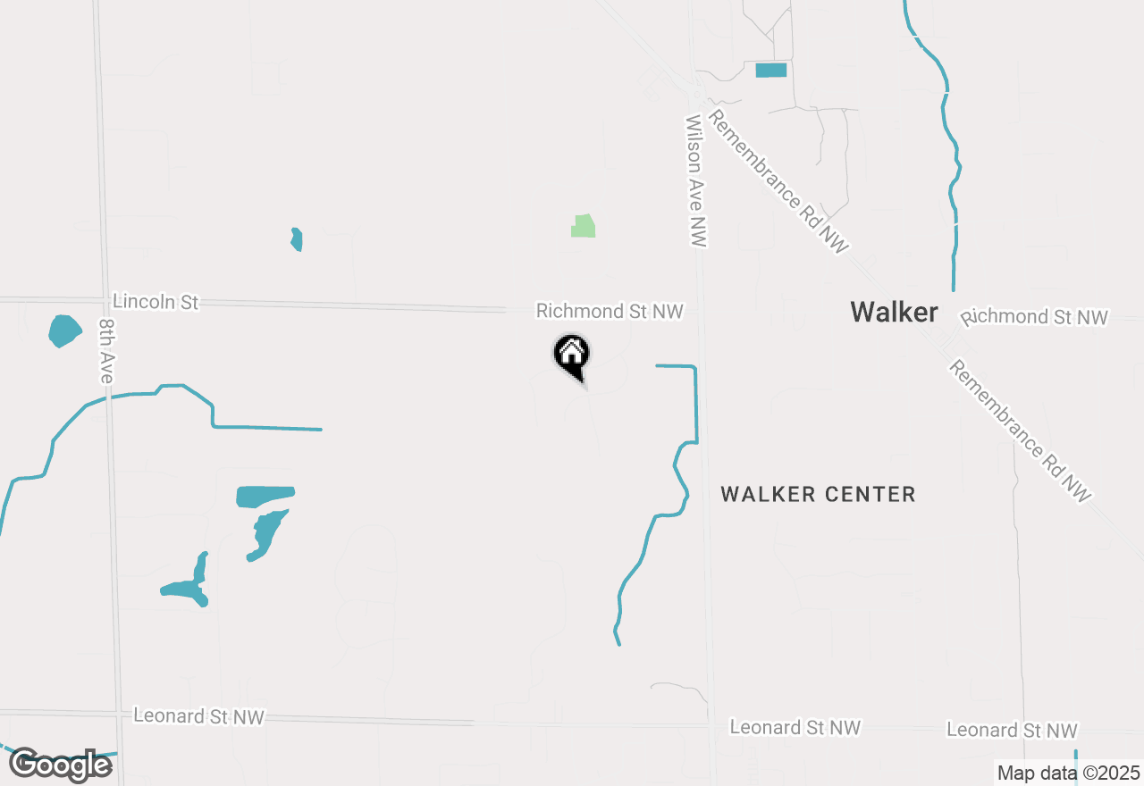 Map of 1827 Stratford Lane Nw, Grand Rapids, MI 49534