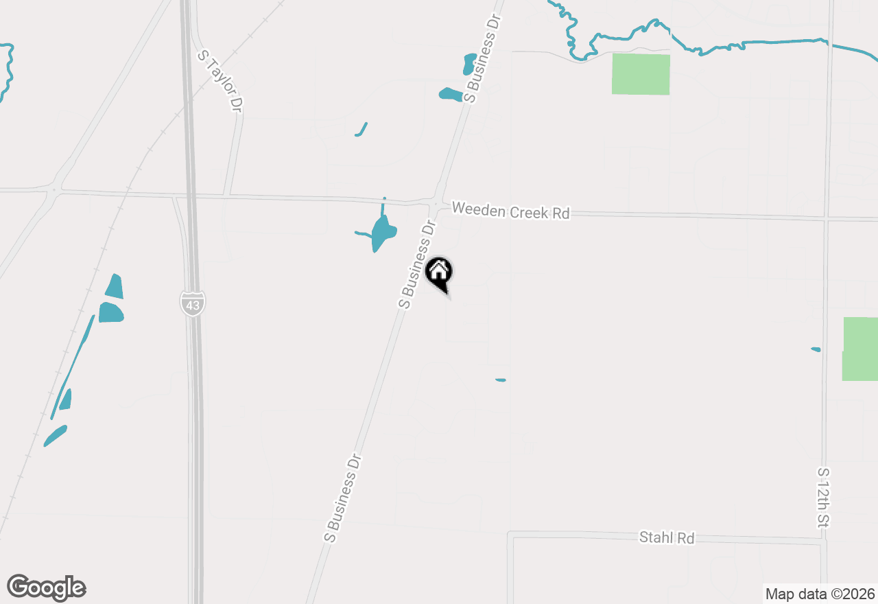 Map of 4916 White Fox Dr, Sheboygan, WI 53081