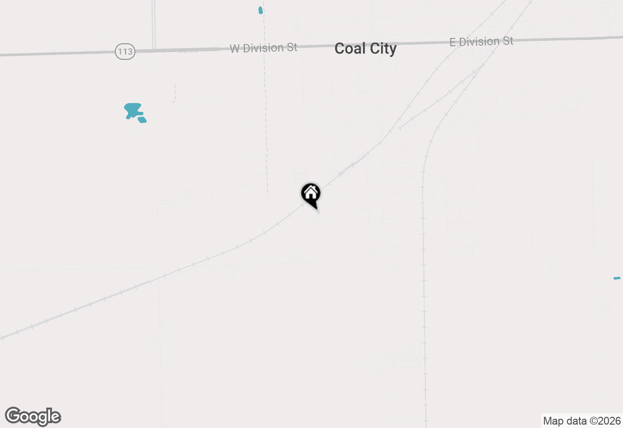 Map of 250 W Des Plaines Street, Coal City, IL 60416