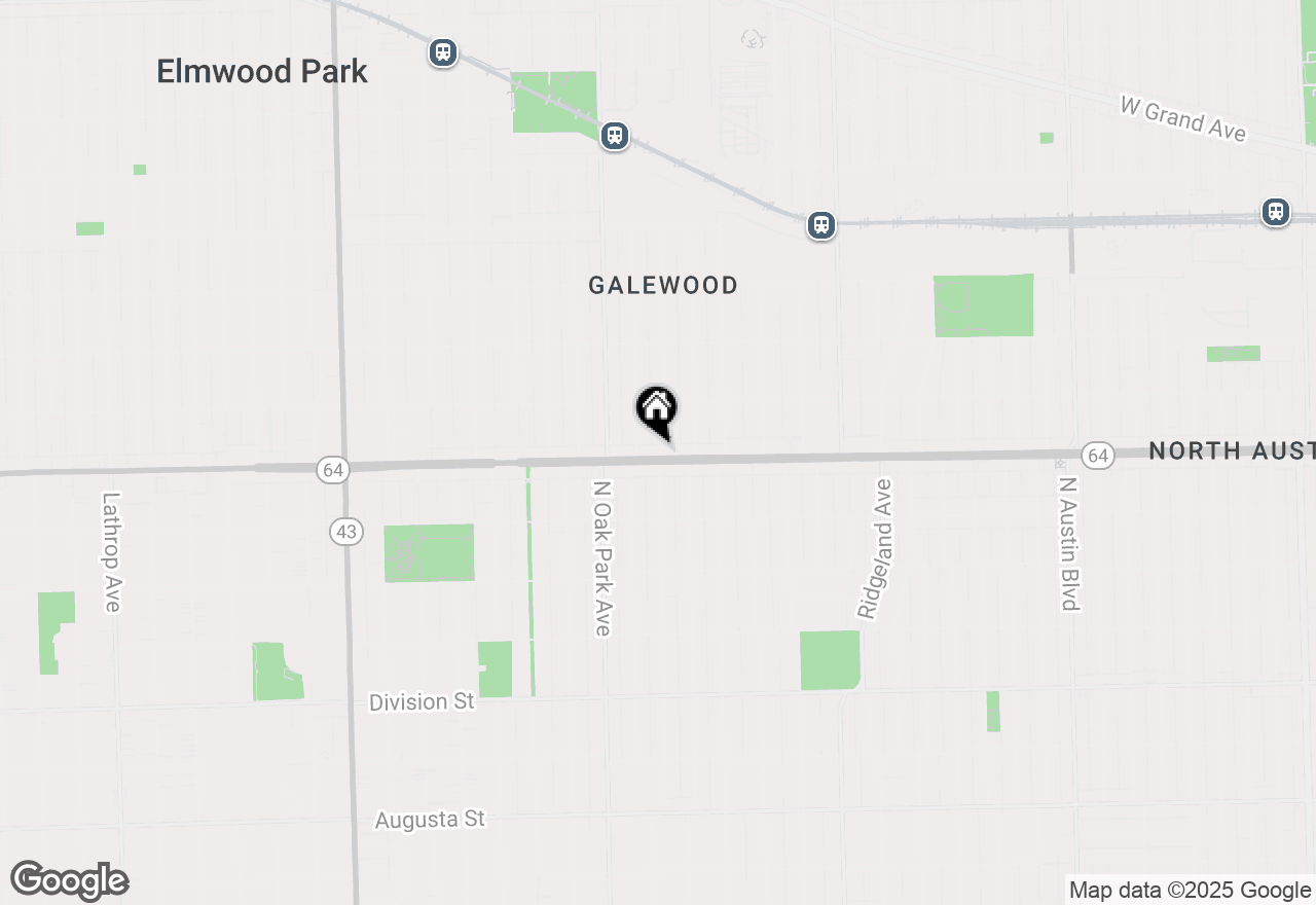 Map of 6700 W North Avenue #102, Chicago, IL 60707