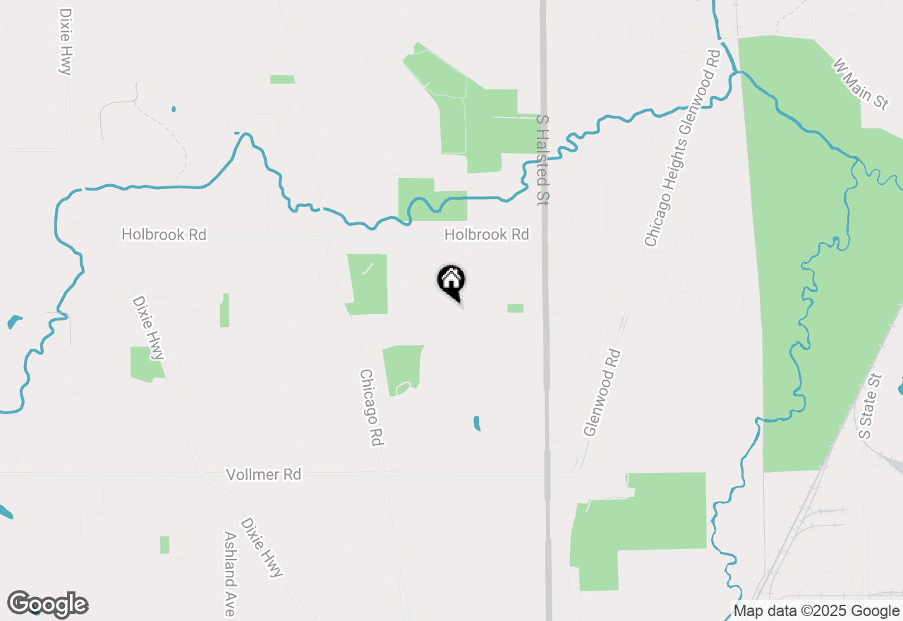 Map of 110 Judith Lane, Chicago Heights, IL 60411