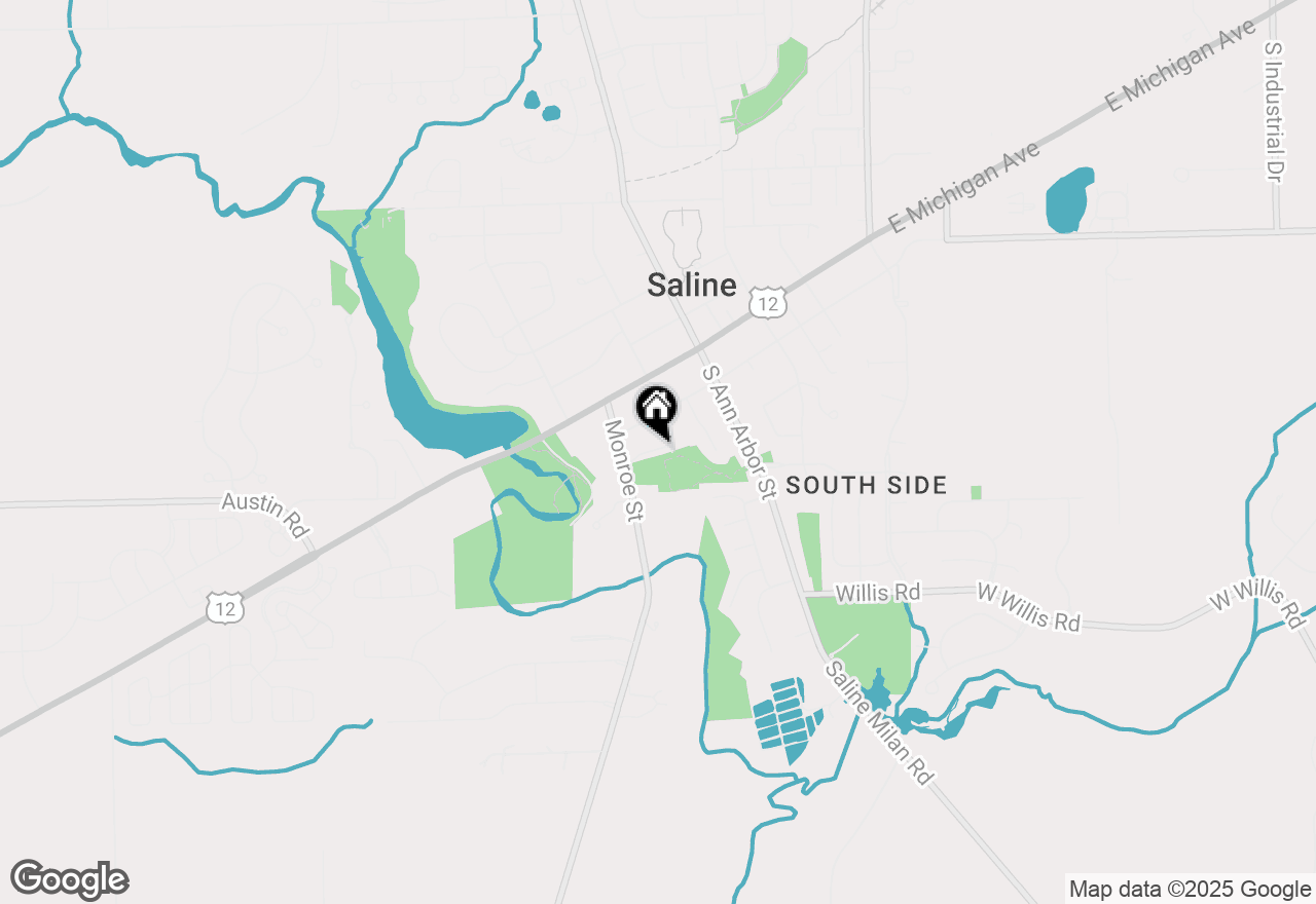Map of 108 Parsons Lane, Saline, MI 48176