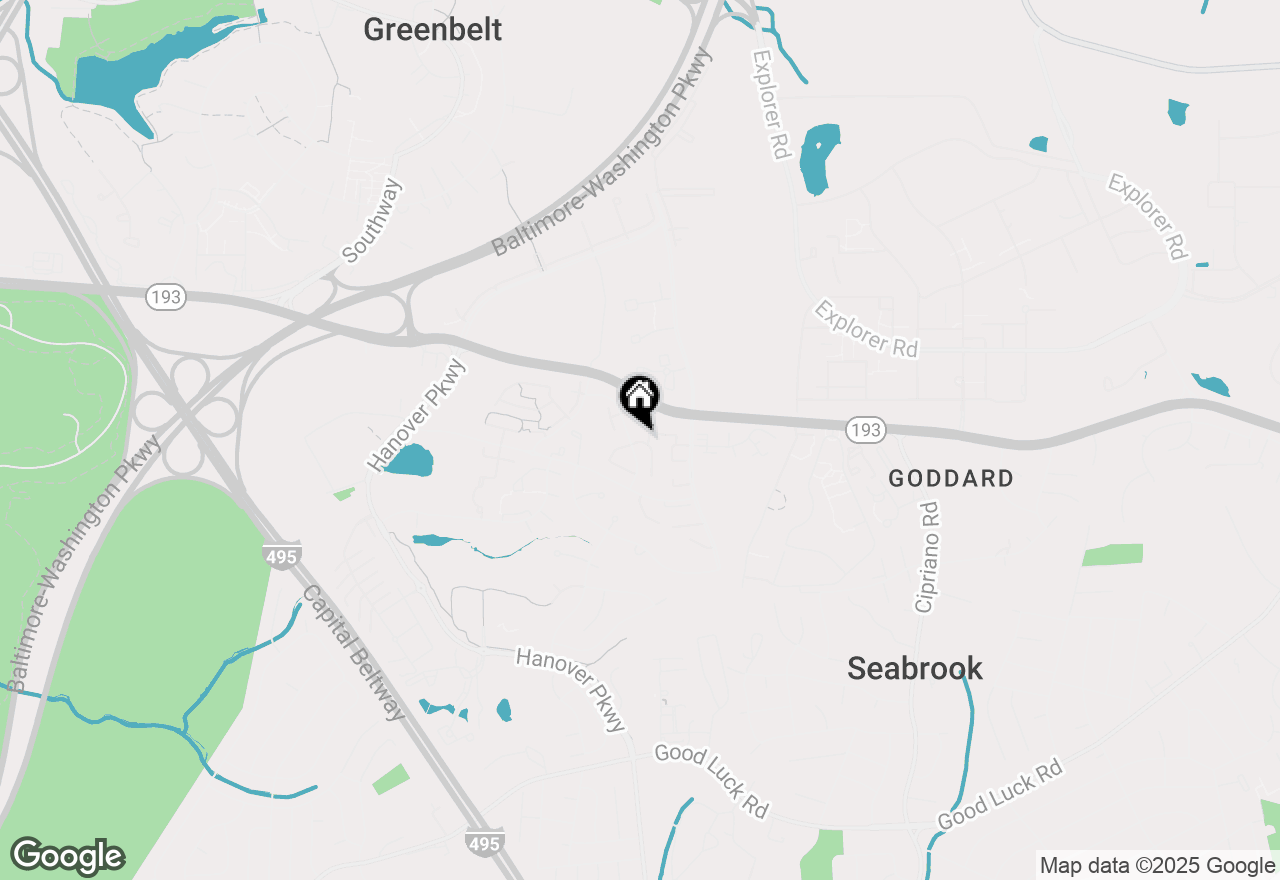 Map of 7333 Morrison Drive, Greenbelt, MD 20770