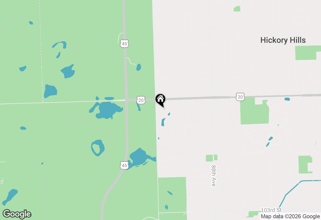 Map of 9004 Del Prado Drive #2N, Palos Hills, IL 60465