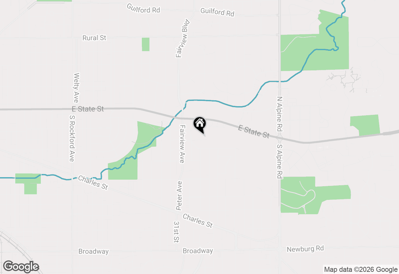 Map of 3626 Marieme Drive, Rockford, IL 61108