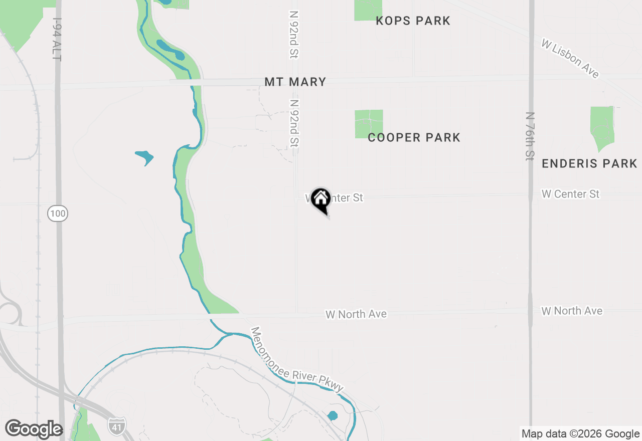 Map of 2617 N 90th St, Wauwatosa, WI 53226