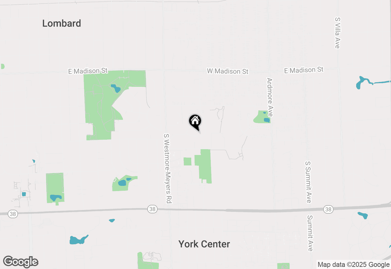 Map of 1126 E Addison Avenue, Lombard, IL 60148