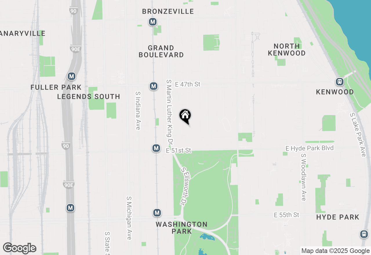 Map of 4938 S Vincennes Avenue, Chicago, IL 60615