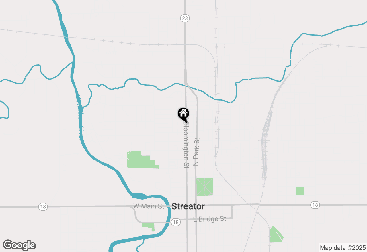 Map of 910 N Bloomington Street, Streator, IL 61364