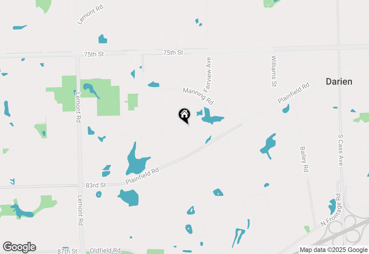 Map of 7920 Woodglen Lane #206, Downers Grove, IL 60516