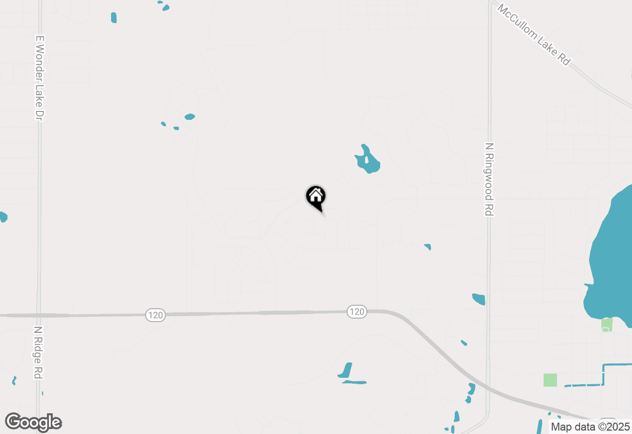 Map of 2296 Laurel Court, Wonder Lake, IL 60097