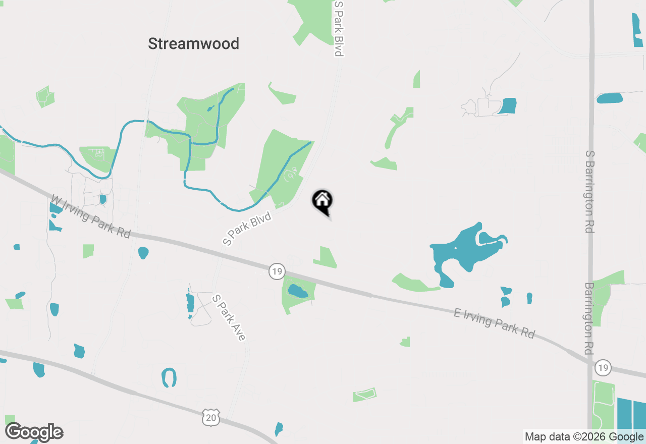 Map of 1005 Meadow Lane, Streamwood, IL 60107