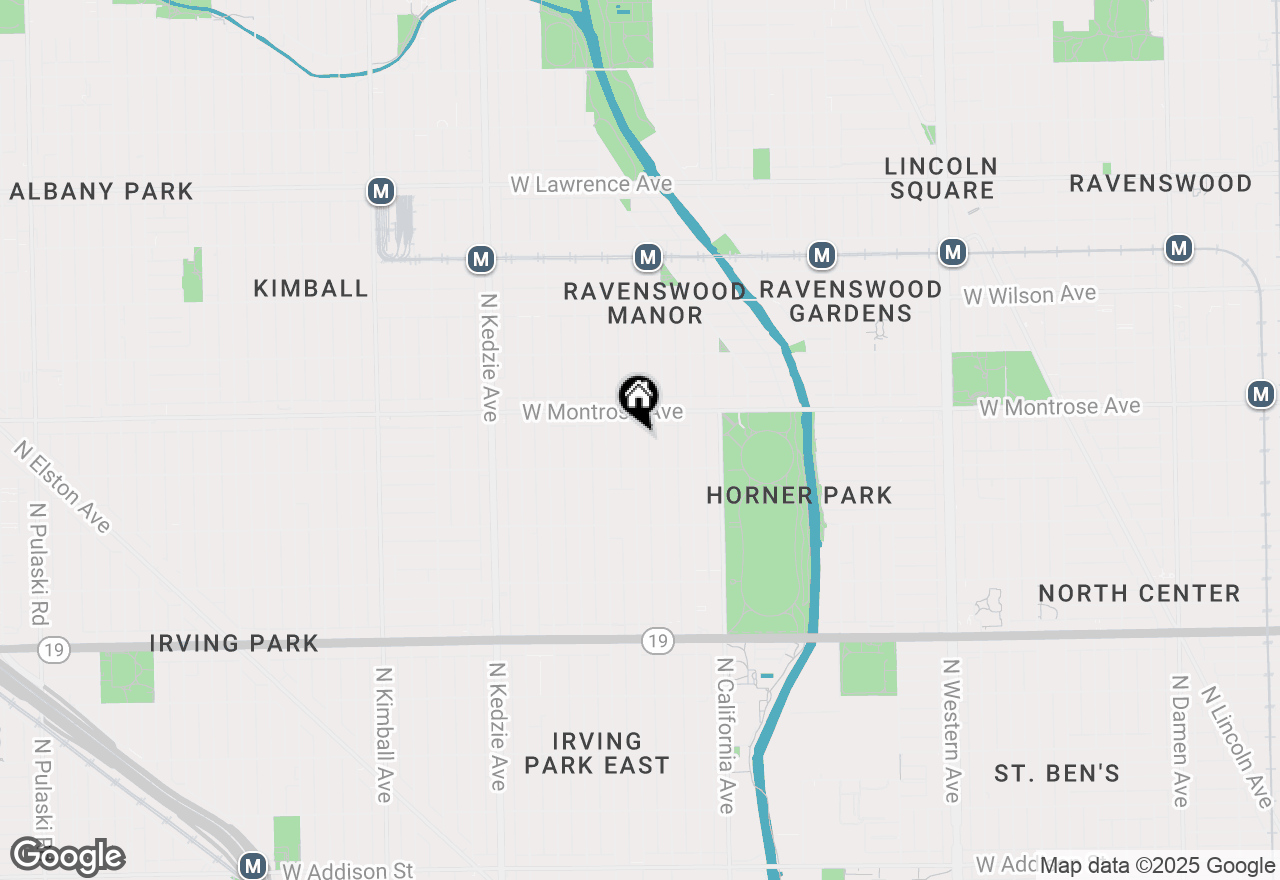 Map of 4327 N Richmond Street #2A, Chicago, IL 60618