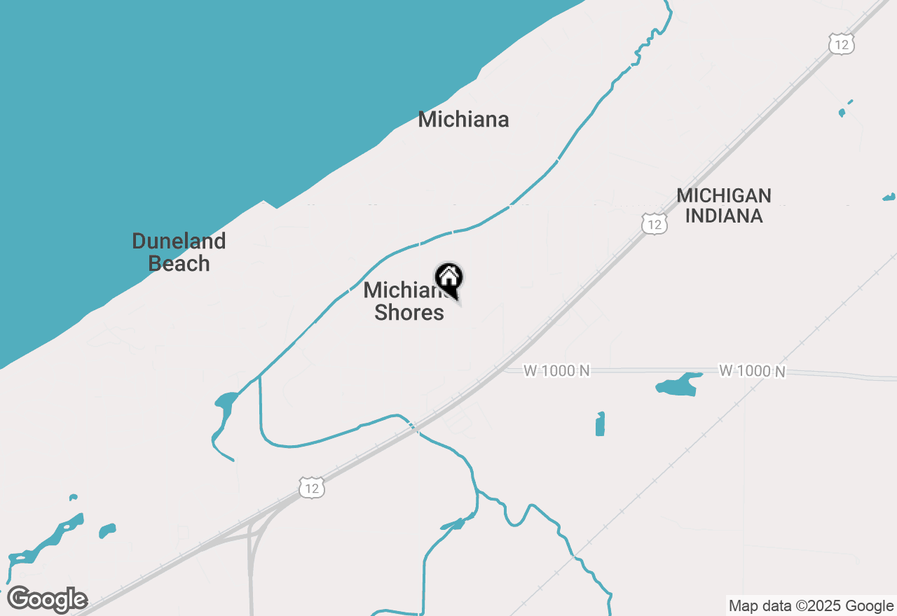 Map of 312 Pokagon Drive, Michiana Shores, IN 46360