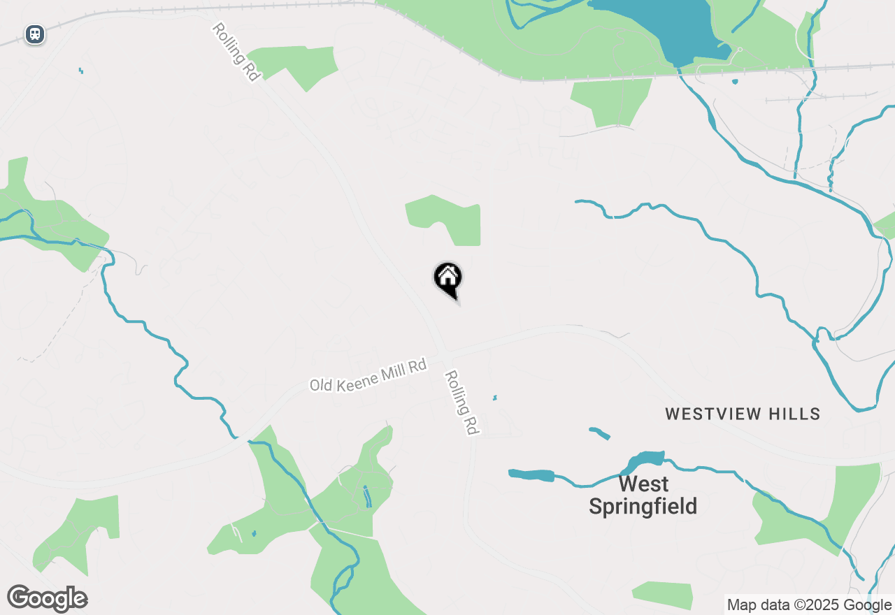 Map of 8348 Traford Lane #301, Springfield, VA 22152