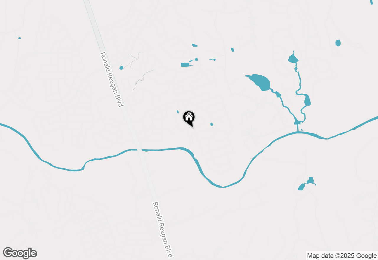 Map of 1540 Garlock Dr, Leander, TX 78641