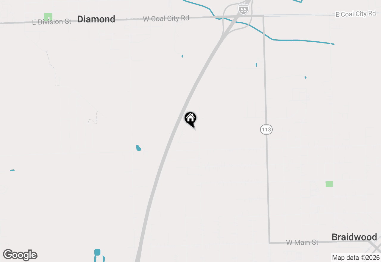 Map of 828 Blackhawk Drive, Braidwood, IL 60408