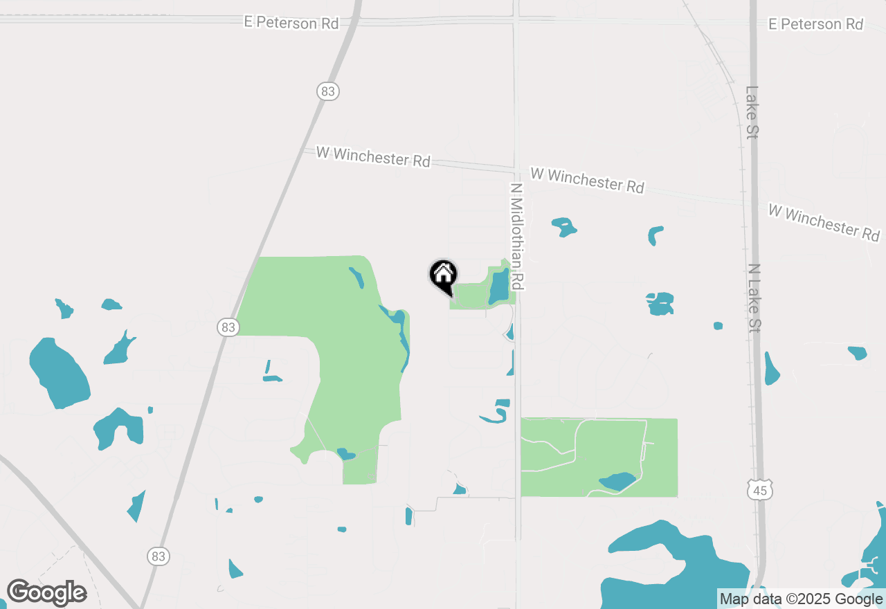 Map of 1800 Harrison Avenue, Mundelein, IL 60060