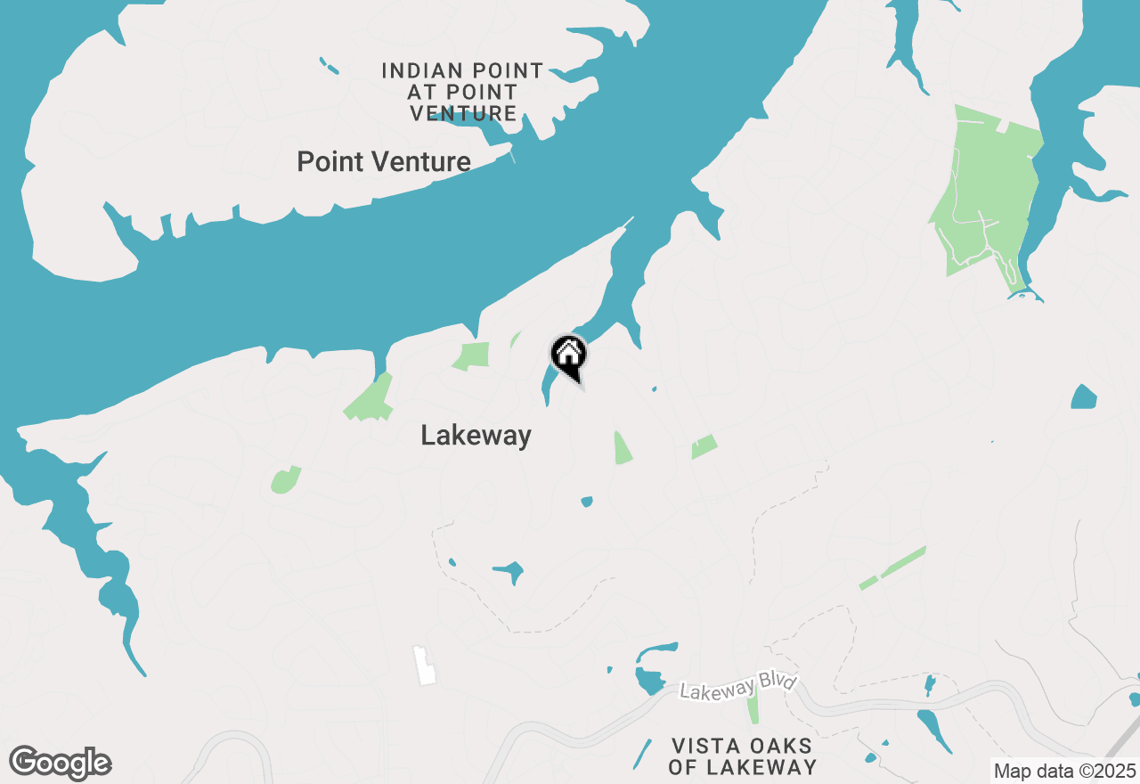 Map of 708 Sunfish St, Lakeway, TX 78734