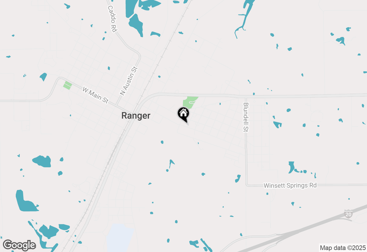 Map of TBD Spring Road, Ranger, TX 76470