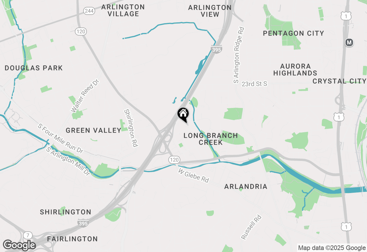 Map of 2055 26th Street S #5-B02, Arlington, VA 22206