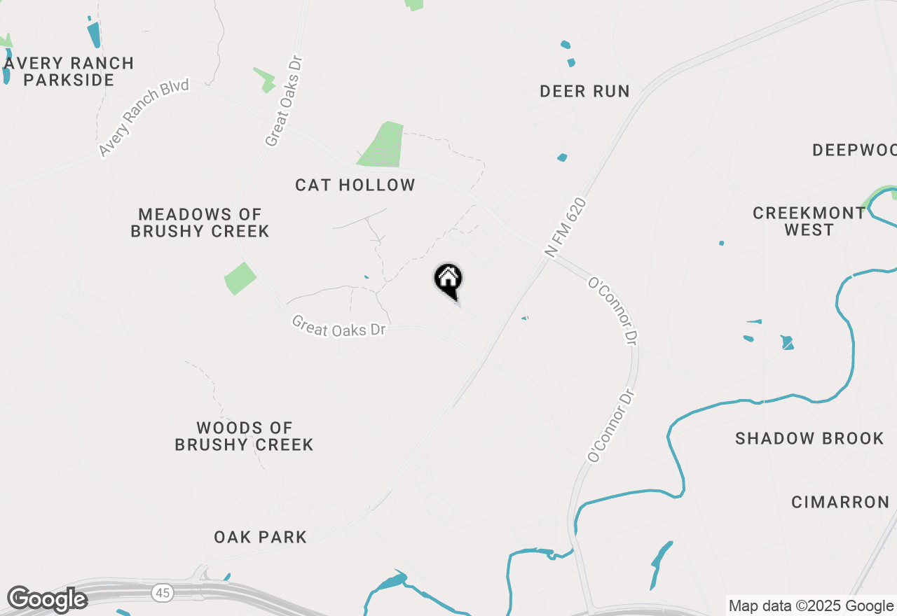 Map of 16100 S Great Oaks Dr #1001, Round Rock, TX 78681