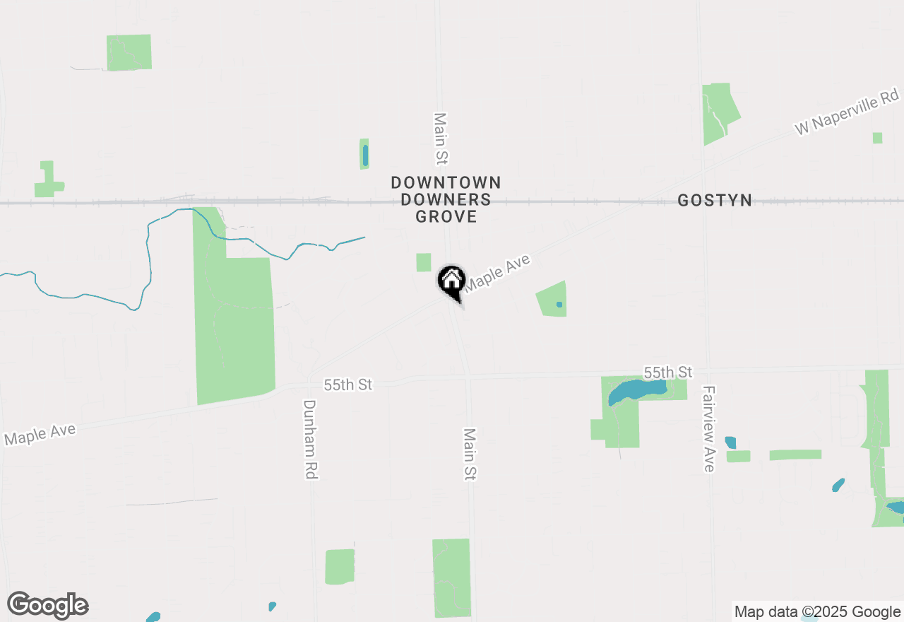 Map of 5329 Main Street #301, Downers Grove, IL 60515