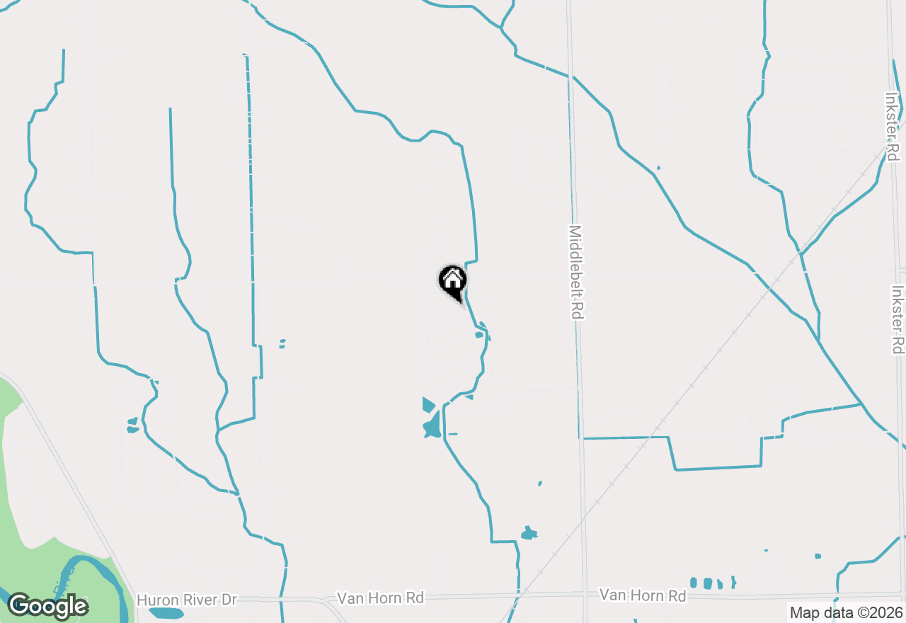 Map of 23150 Waterview Drive, New Boston, MI 48164