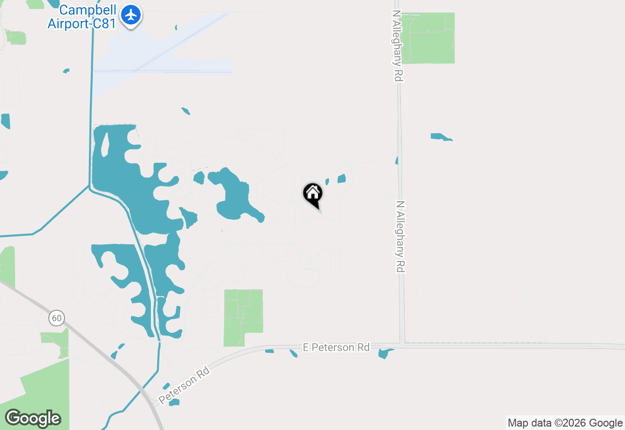 Map of 2905 Carousel Court, Grayslake, IL 60030