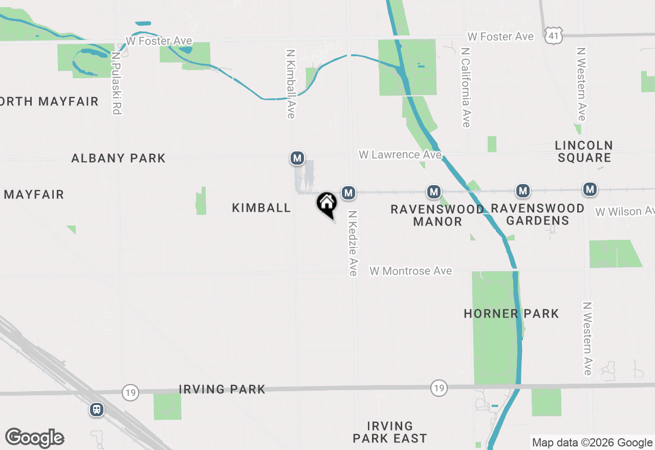 Map of 4535 N Spaulding Avenue, Chicago, IL 60625