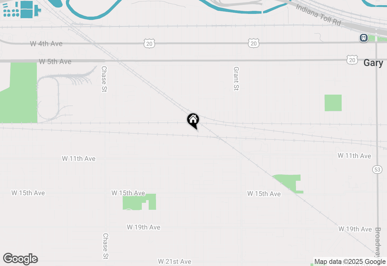Map of 2155 W 9th Avenue, Gary, IN 46404